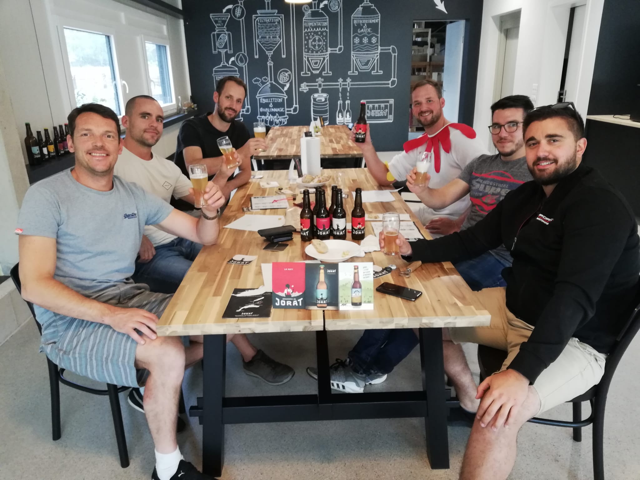groupe visite pour site